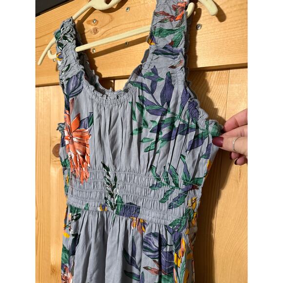 Patrons of Peace Floral Sun Dress Size M - Picture 2 of 4